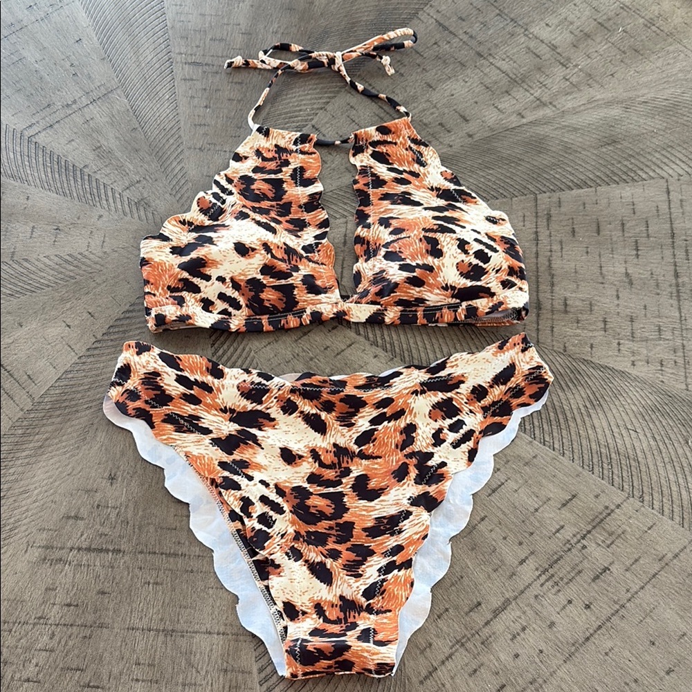 Zaful Leopard Print Bikini